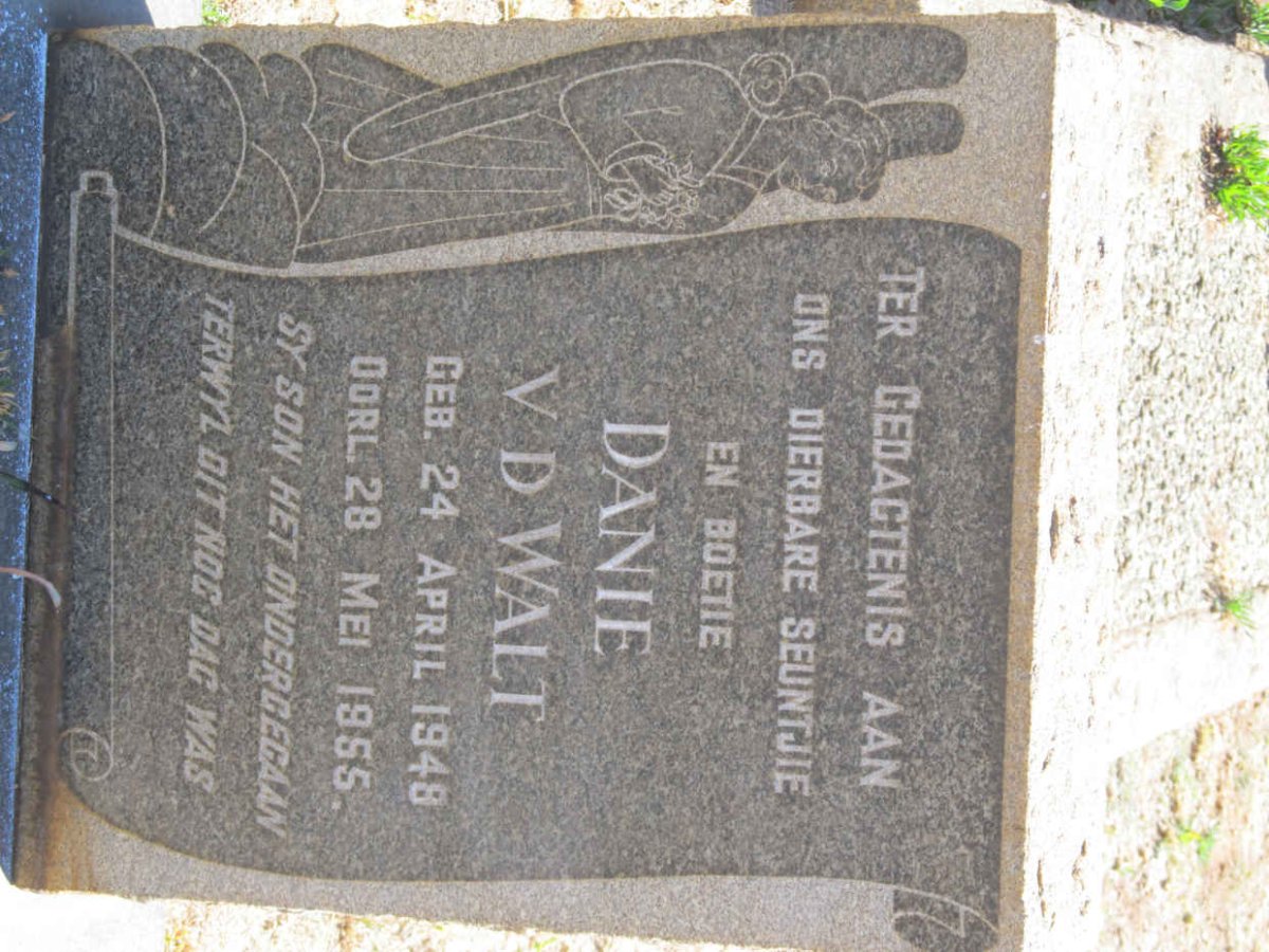 WALT Danie, v.d. 1948-1955