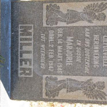MILLER Marjorie 1946-1947