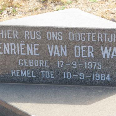 WALT Henriene, van der 1975-1984