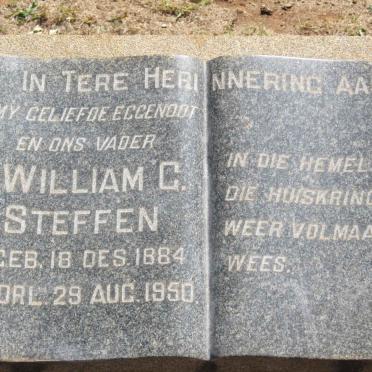 STEFFEN William C. 1884-1950
