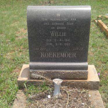 KOEKEMOER Willie 1941-1960