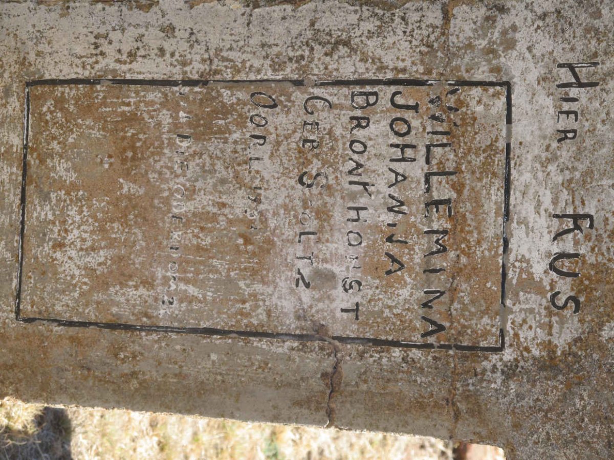 BRONKHORST Willemina Johanna nee STOLTZ -193?