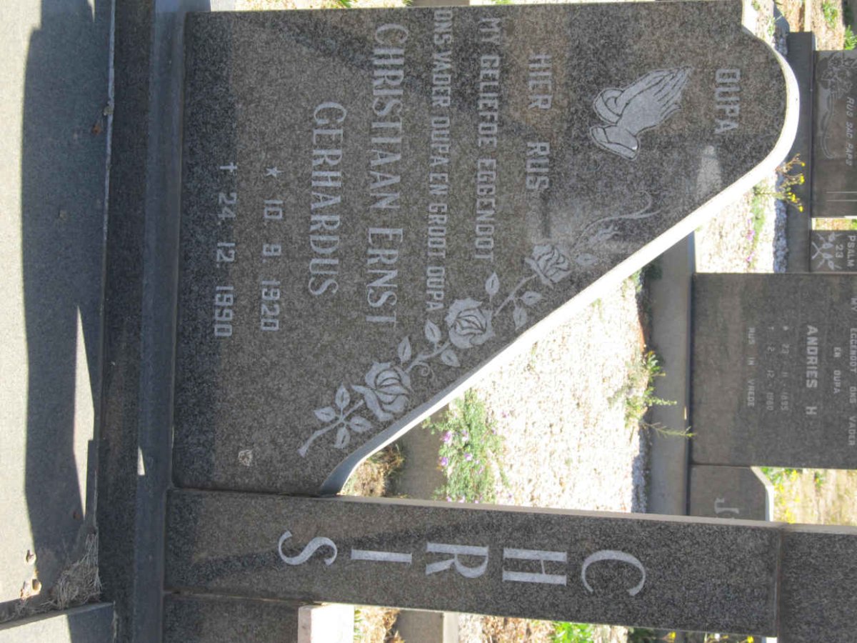 DELPORT Christiaan Ernst Gerhardus 1920-1990 &amp; Maria Magdalena VAN STADEN 1924-2001