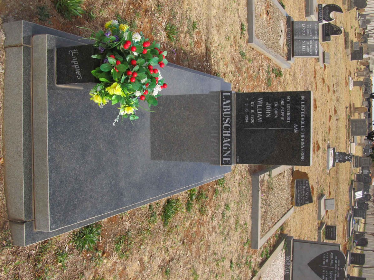 LABUSCHAGNE John William 1930-1994