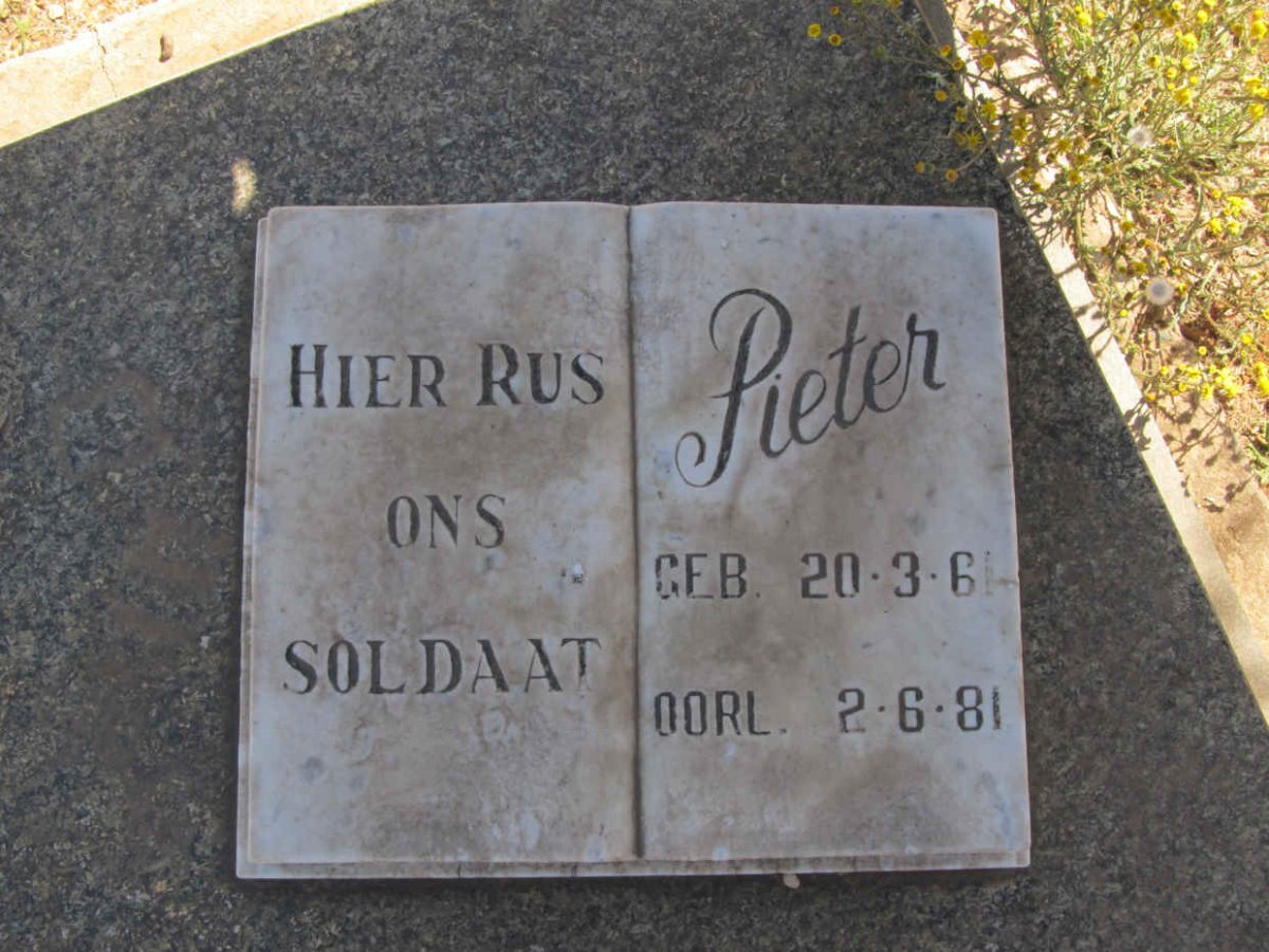TAYLOR Pieter 1961-1981