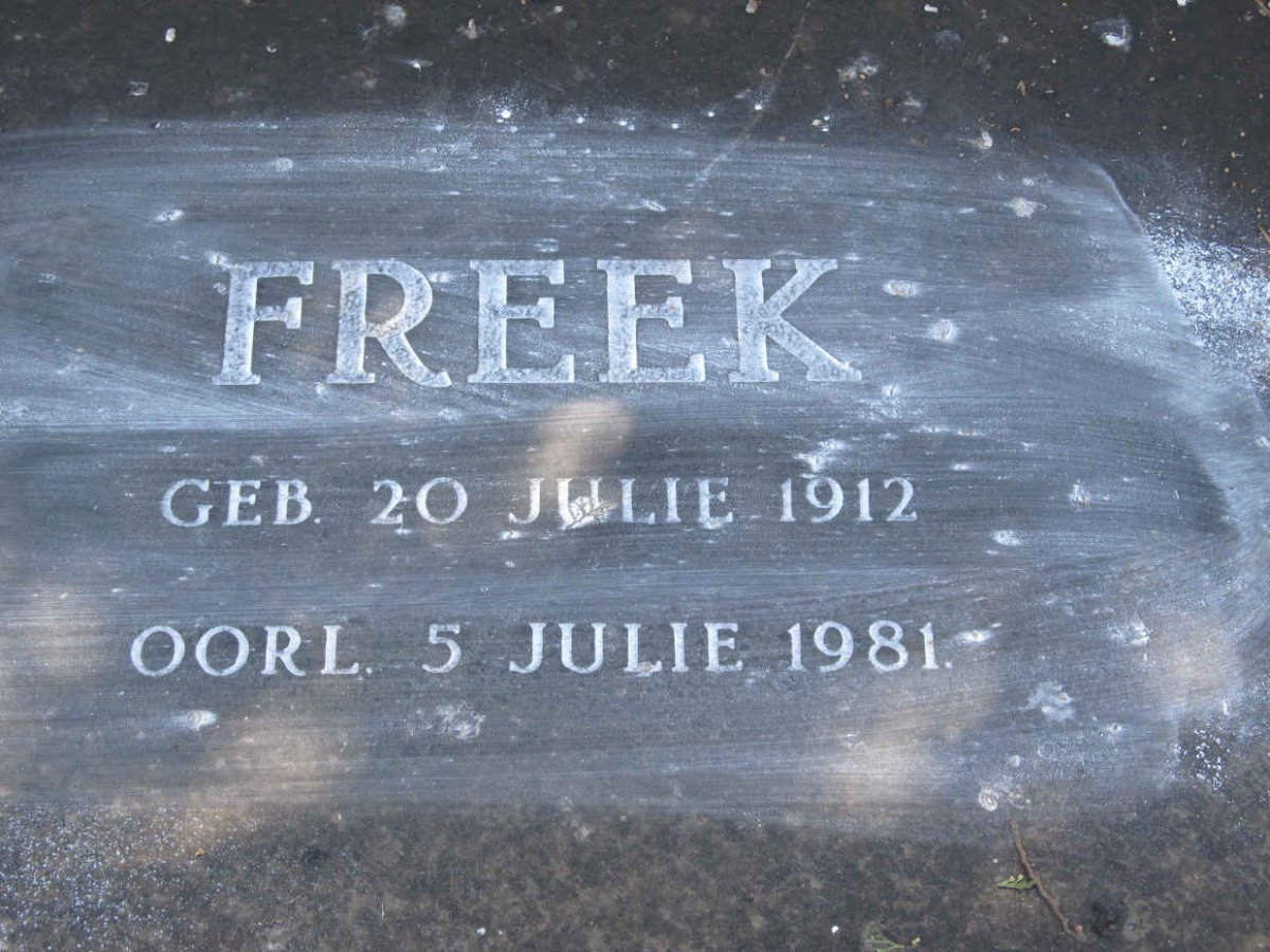 TAYLOR Freek 1912-1981 &amp; Anna 1916-1989