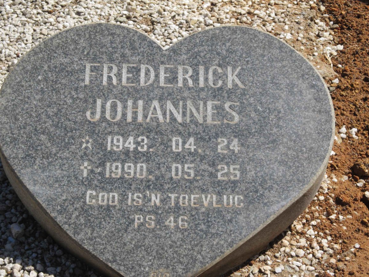 TAYLOR Thomas Frederick 1916-1989 &amp; Helena Francina 1921-2004 :: TAYLOR Frederick Johannes 1943-1990