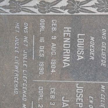 DYK Joseph Andries Jacobus, van 1898-1954 &amp; Louisa Hendrina 1904-1990