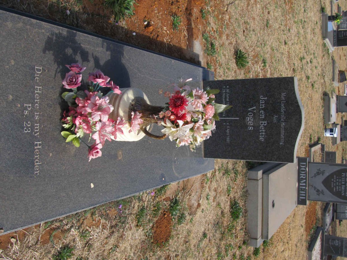 VOGES Jan 1937-2014 &amp; Bettie 1937-