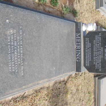 MEIRING Dirkie Jakoba 1928-2007