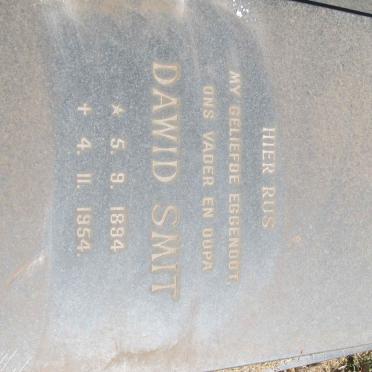 SMIT Dawid 1894-1954