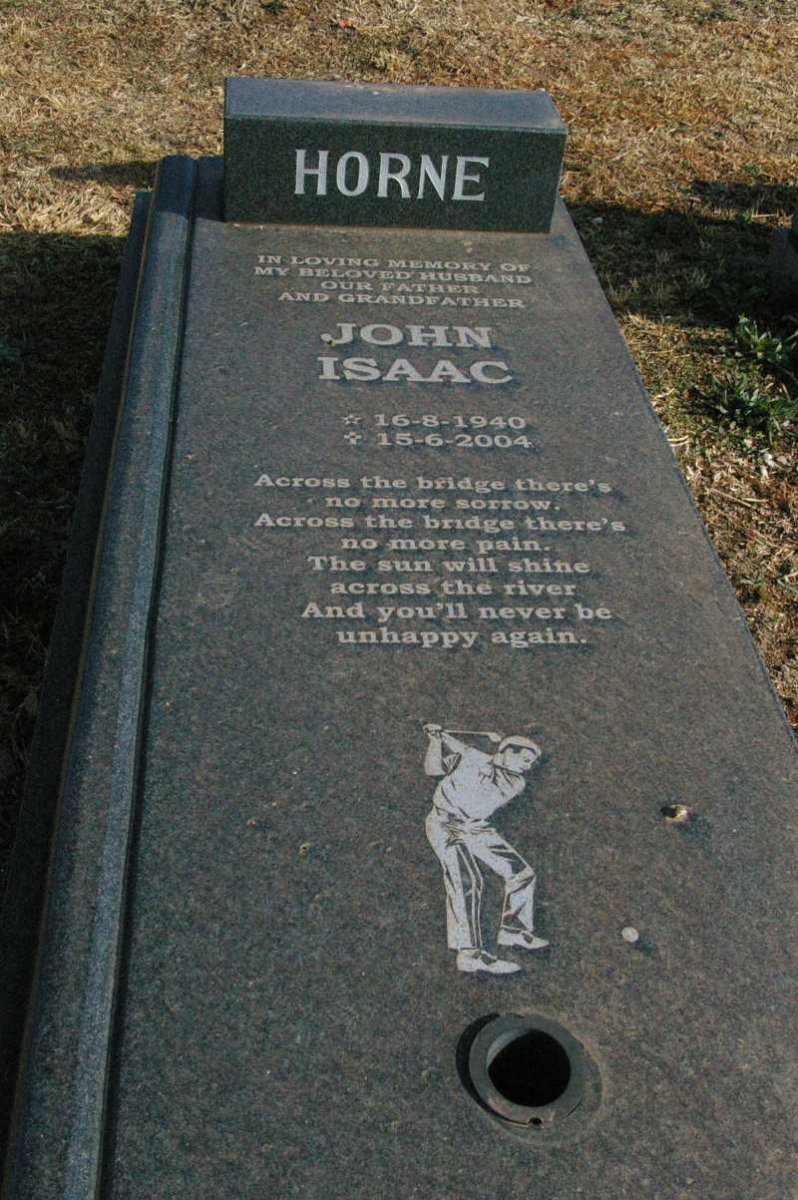 HORNE John Isaac 1940-2004