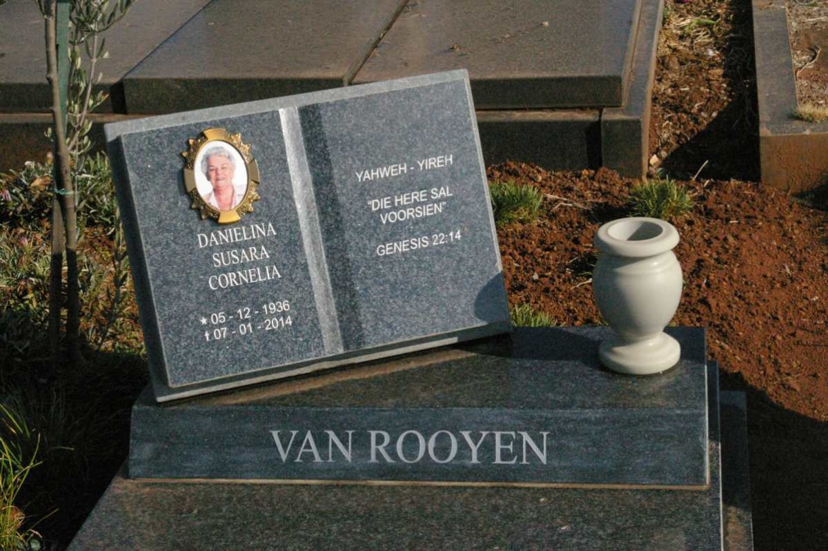 ROOYEN Danielina Susara Cornelia, van 1936-2014