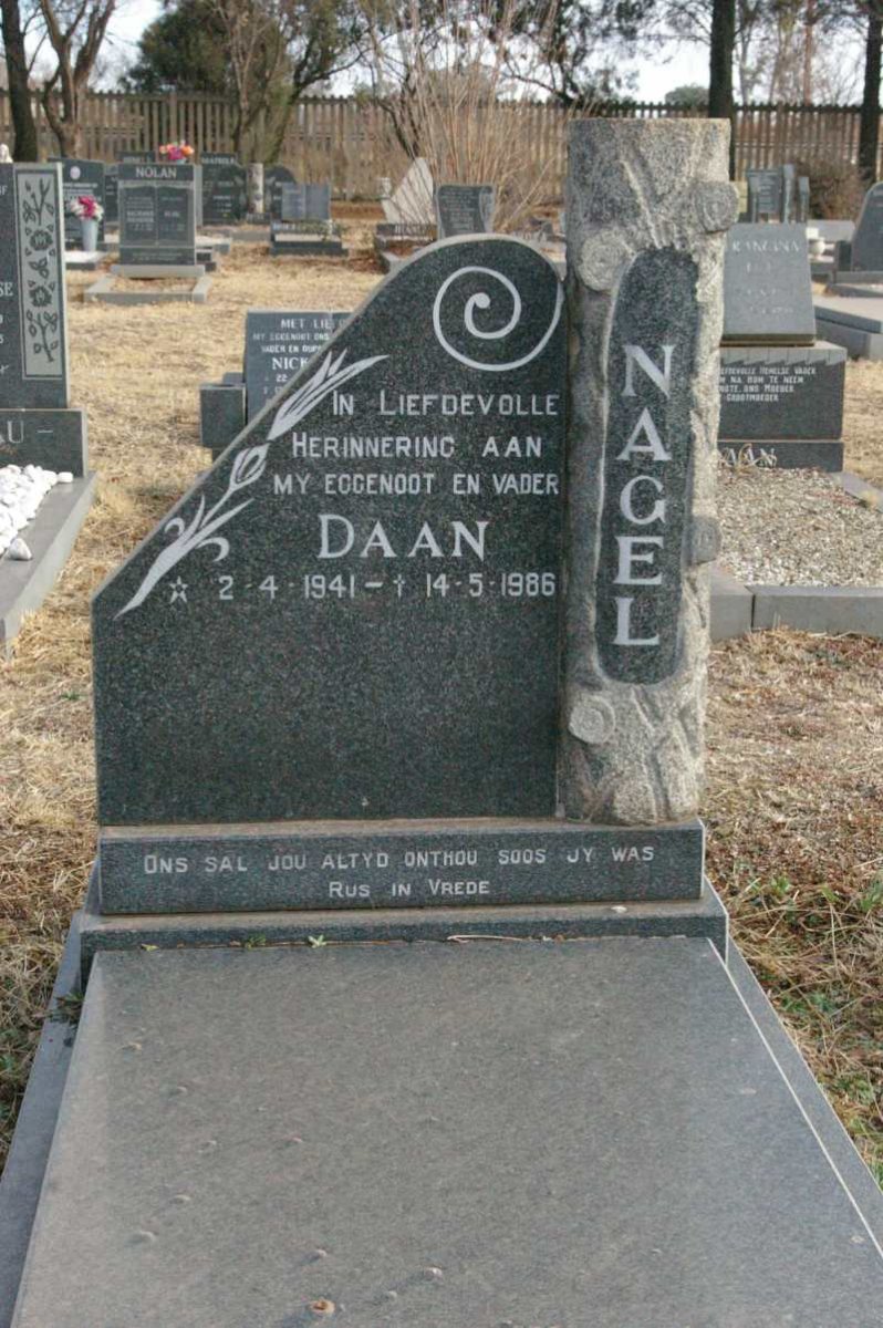 NAGEL Daan 1941-1986
