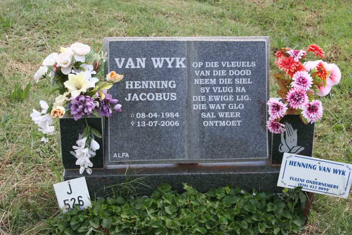 WYK Henning Jacobus, van 1984-2006