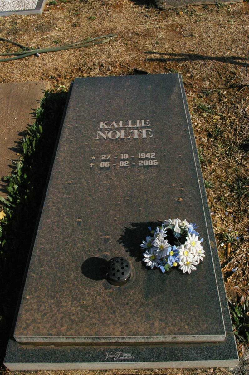 NOLTE Kallie 1942-2005
