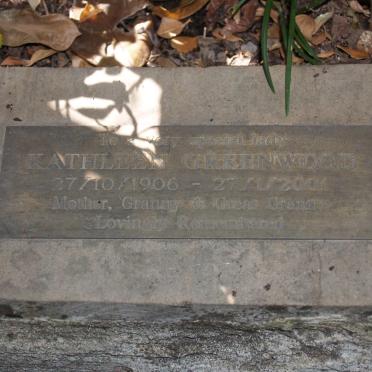 GREENWOOD Kathleen 1906-2001
