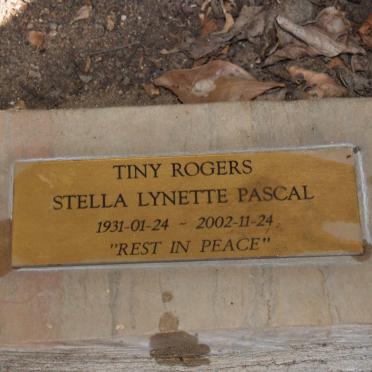ROGERS Stella Lynette Pascal 1931-2002
