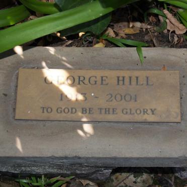 HILL George 1913-2001