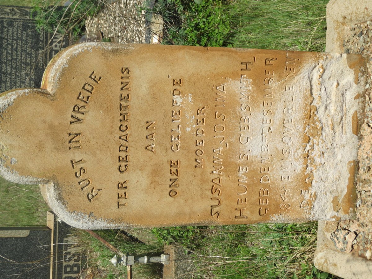 HEUNES Susanna Josina nee SMITH 1841-