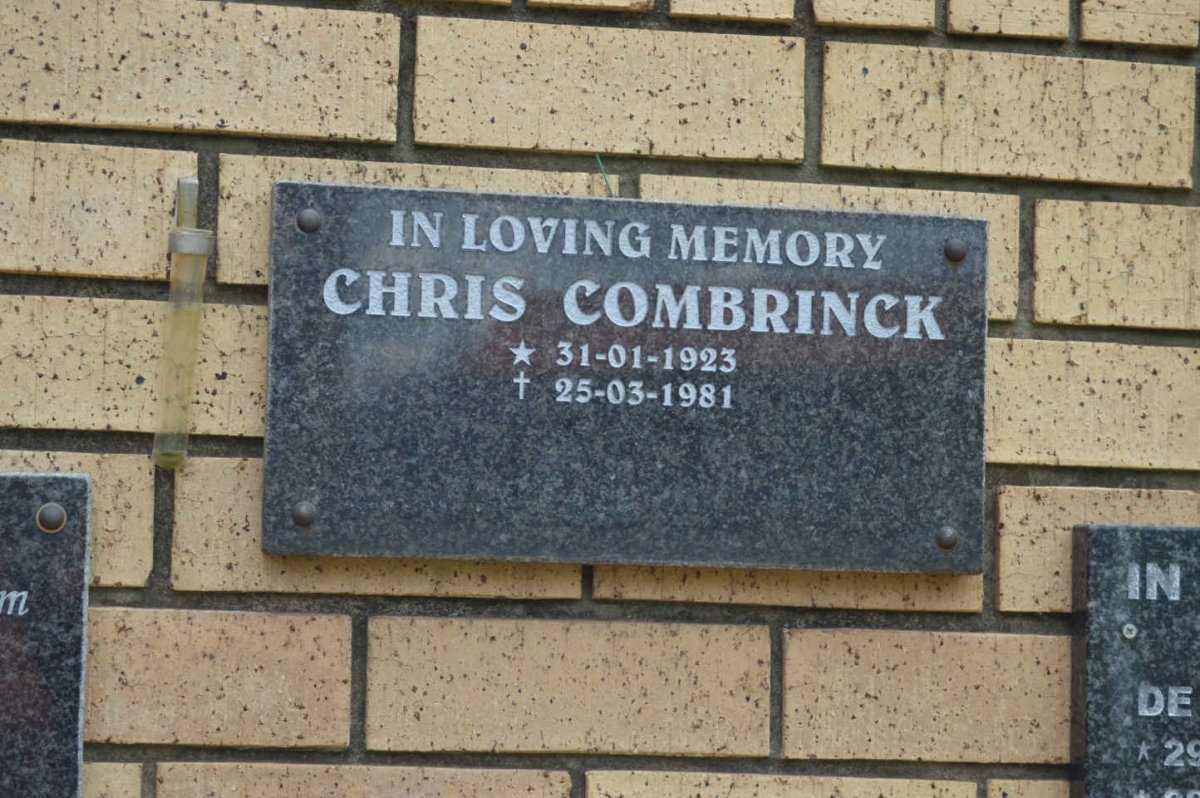 COMBRINCK Chris 1923-1981