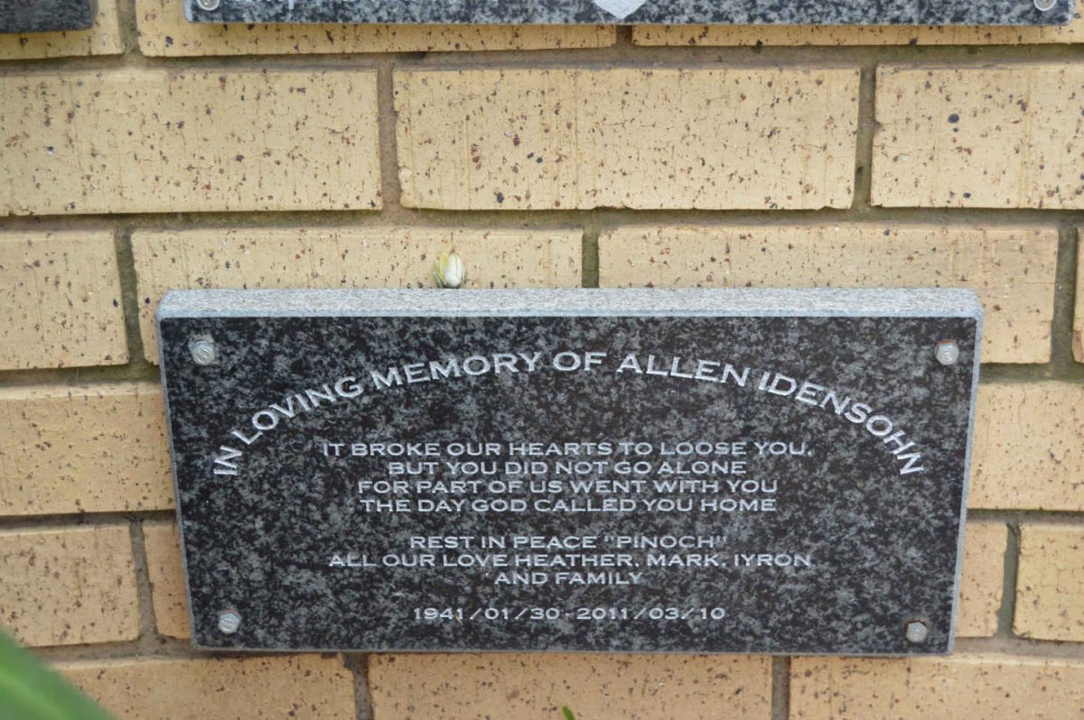 IDENSOHN Allen 1941-2011