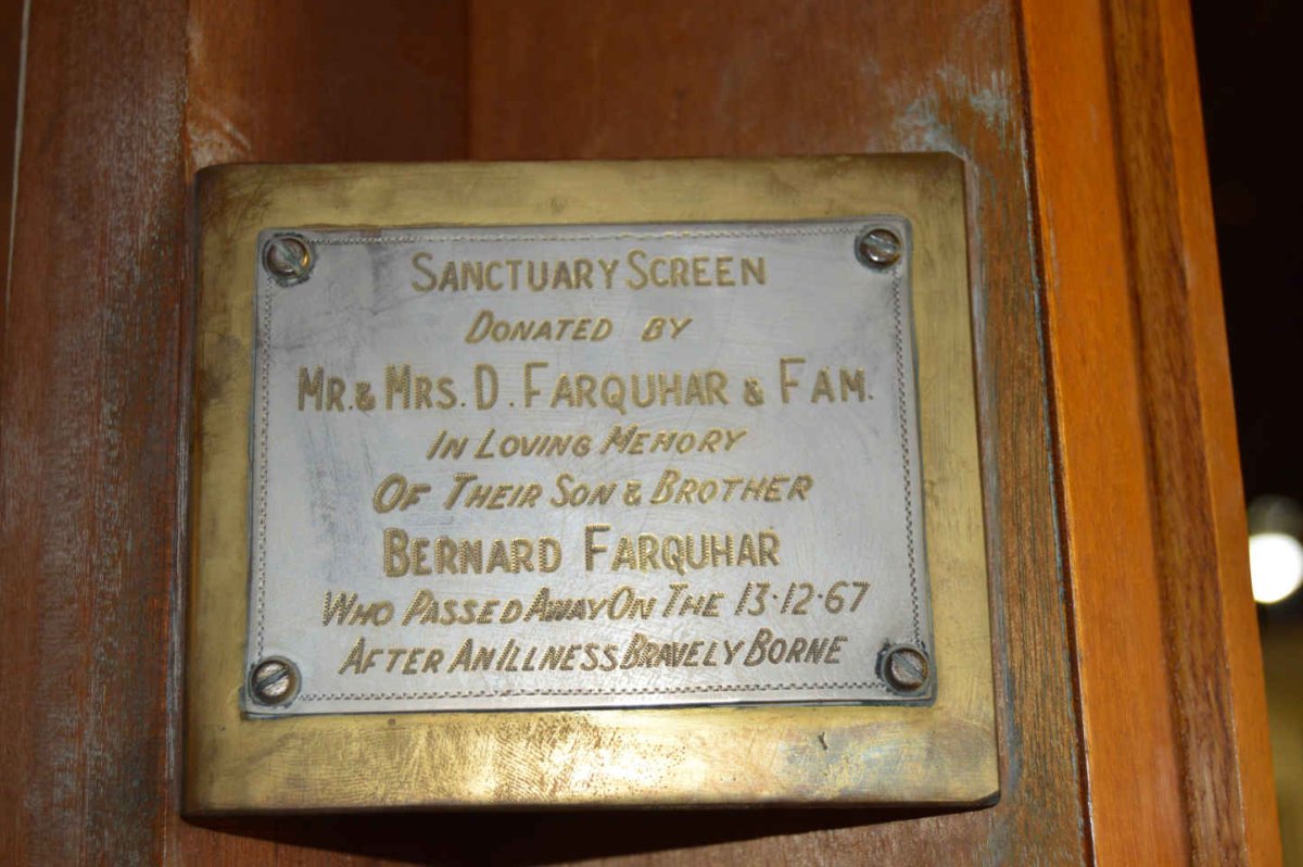 FARQUHAR Bernard -1967