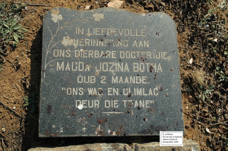 BOTHA Magda Jozina 