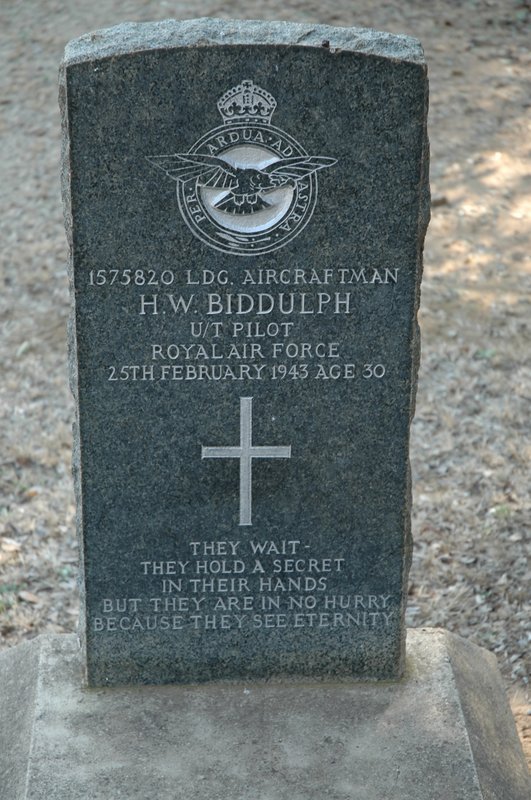 BIDDULPH H.W.  -1943 