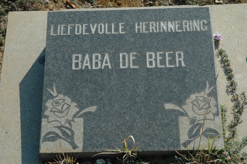 BEER, de (Baba)