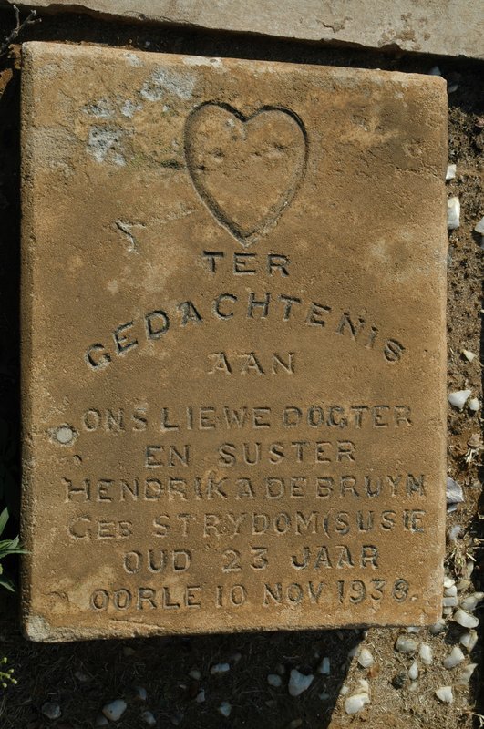 BRUYN Hendrika, de nee STRYDOM -1938