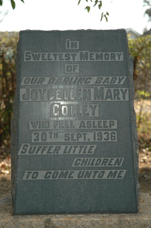 COLLEY Joyceleen Mary  -1936