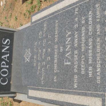 COPANS Fanny -1978