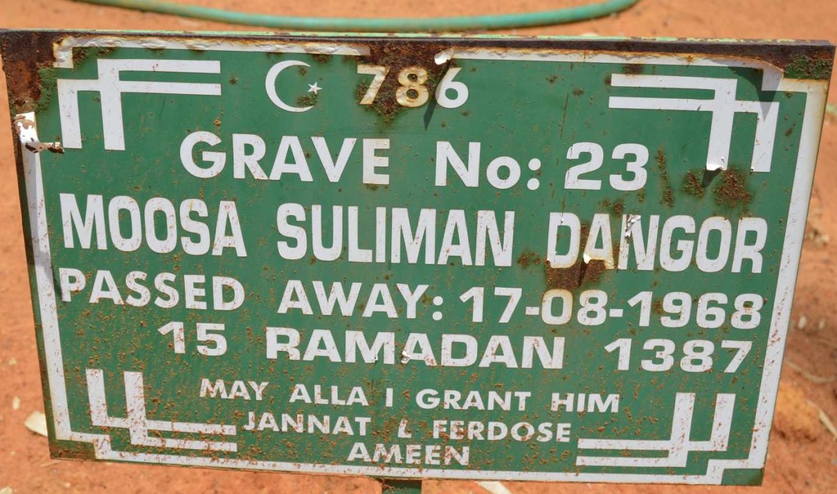 DANGOR Moosa Suliman -1968
