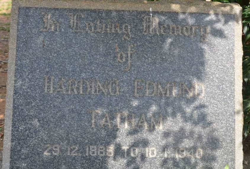 FATHAM Harding Edmund 1885-1940