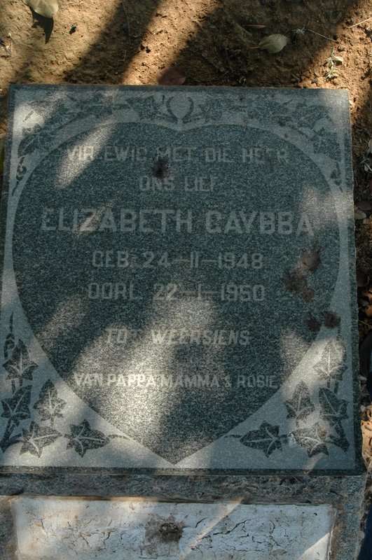 GAYBBA Elizabeth 1948-1950