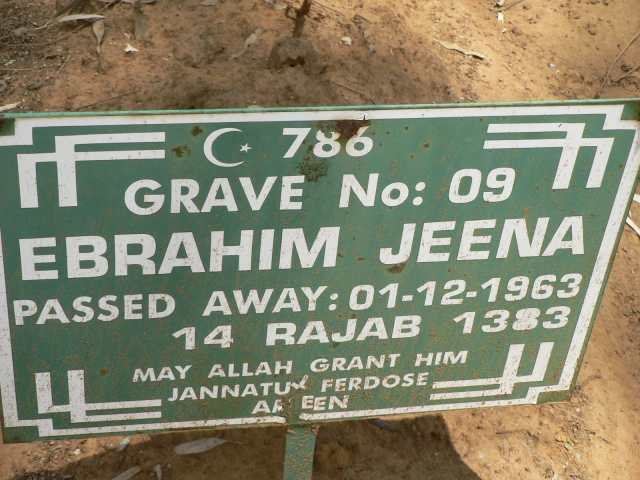 JEENA Ebrahim -1963