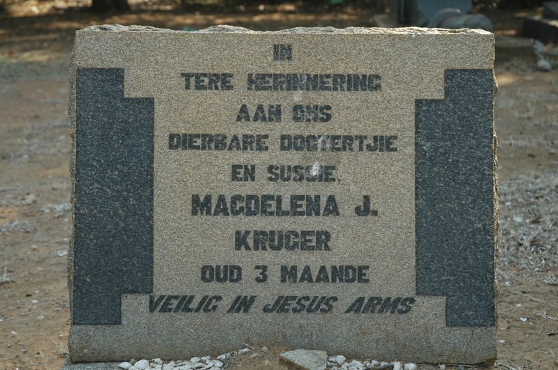 KRUGER Magdalena J.