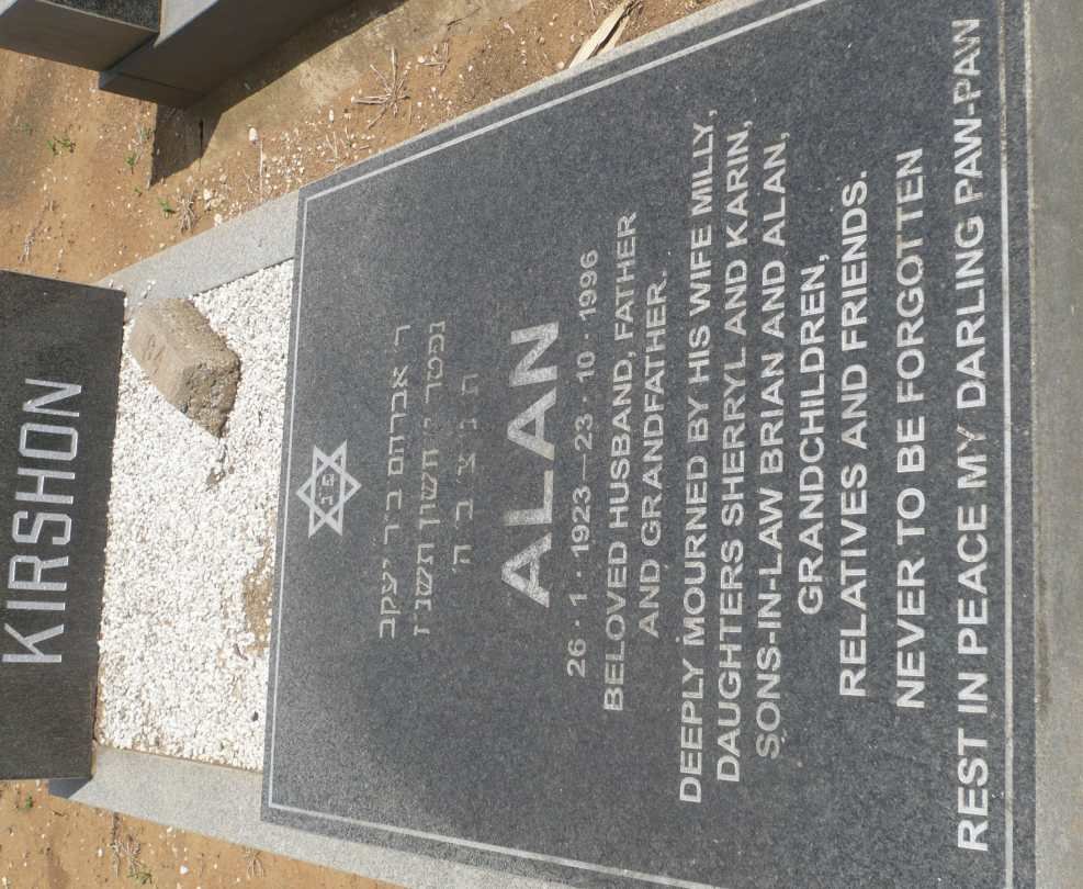 KIRSHON Alan -1996