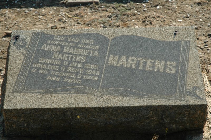 MARTENS Anna Magrieta 1885-1946