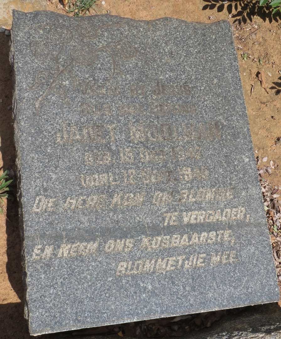 MOOLMAN Janet 1942-1943