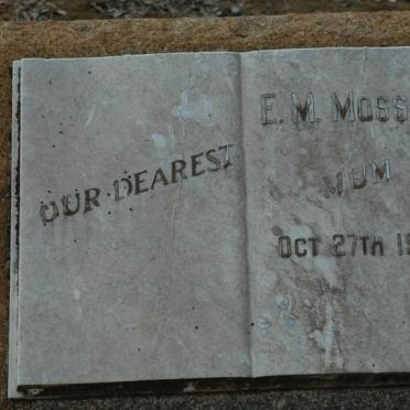 MOSSOP E.M.  -1945