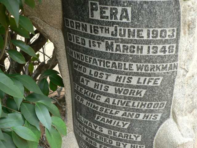 PERA Giosue Alfredo 1903-1948