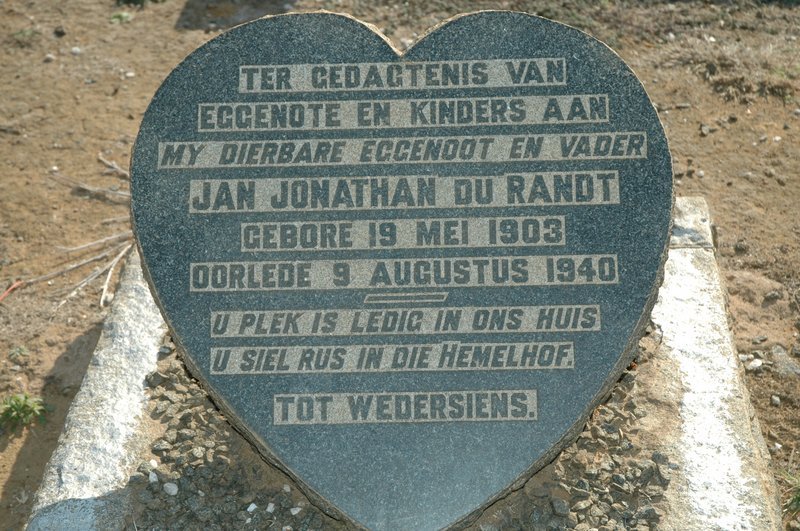 RANDT Jan Jonathan, du 1903-1940