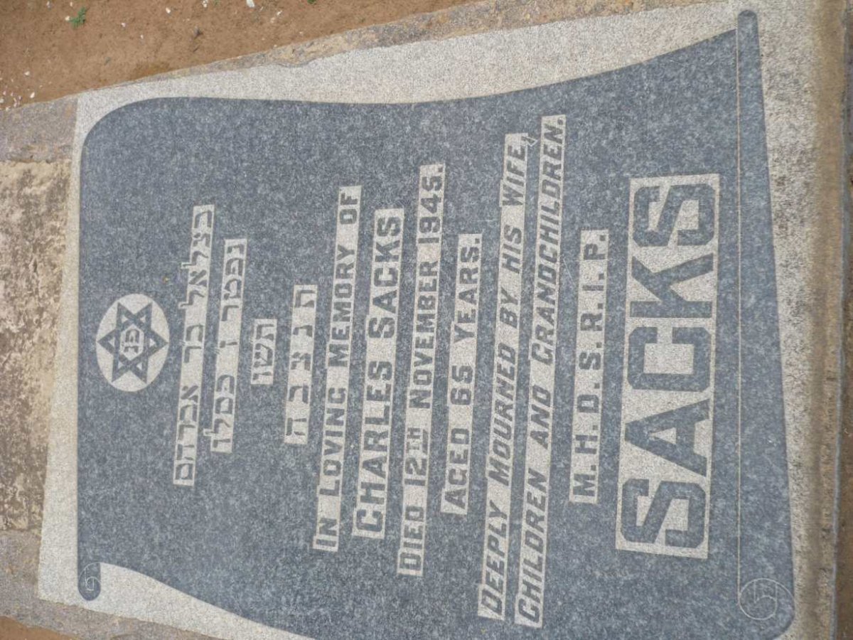 SACKS Charles -1945
