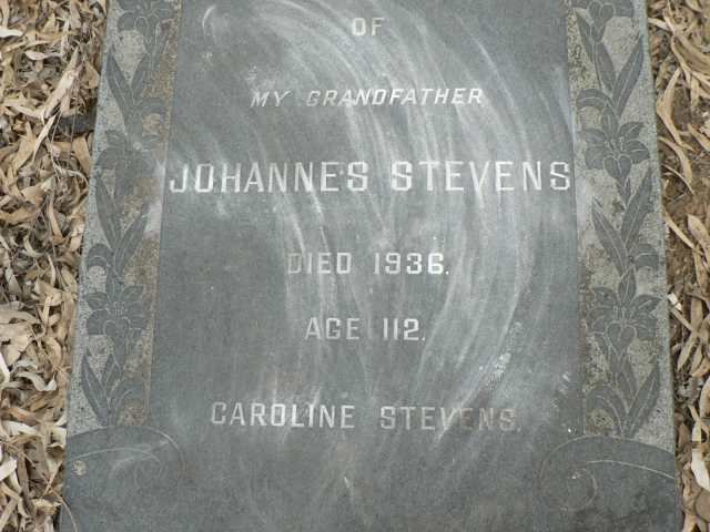 STEVENS Johannes -1936