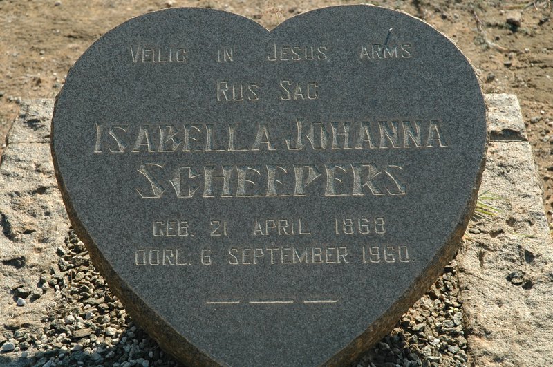 SCHEEPERS Isabella Johanna 1868-1960