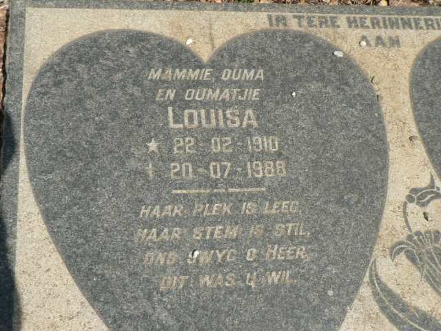 THERON Louisa 1910-1988