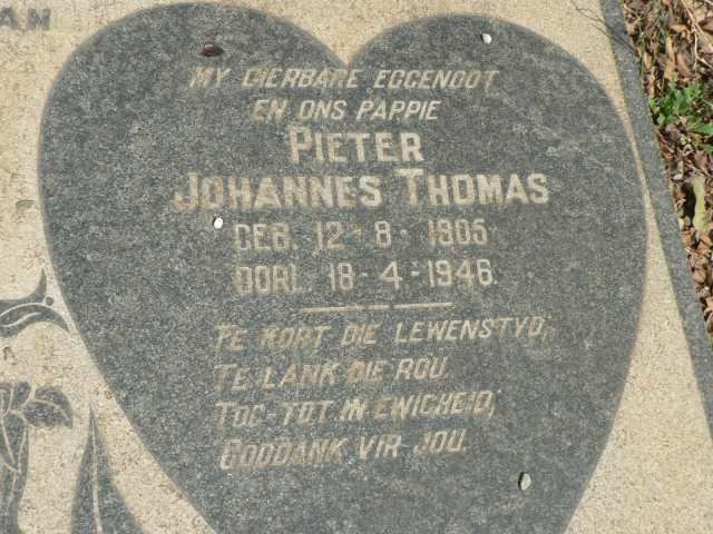 THERON Pieter Johannes Thomas 1905-1946