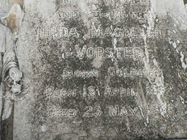 VORSTER Hilda Magdelene ?